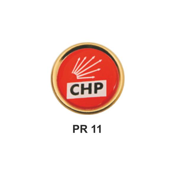 PR - 11 CHP DAMLA ETİKETLİ ROZET