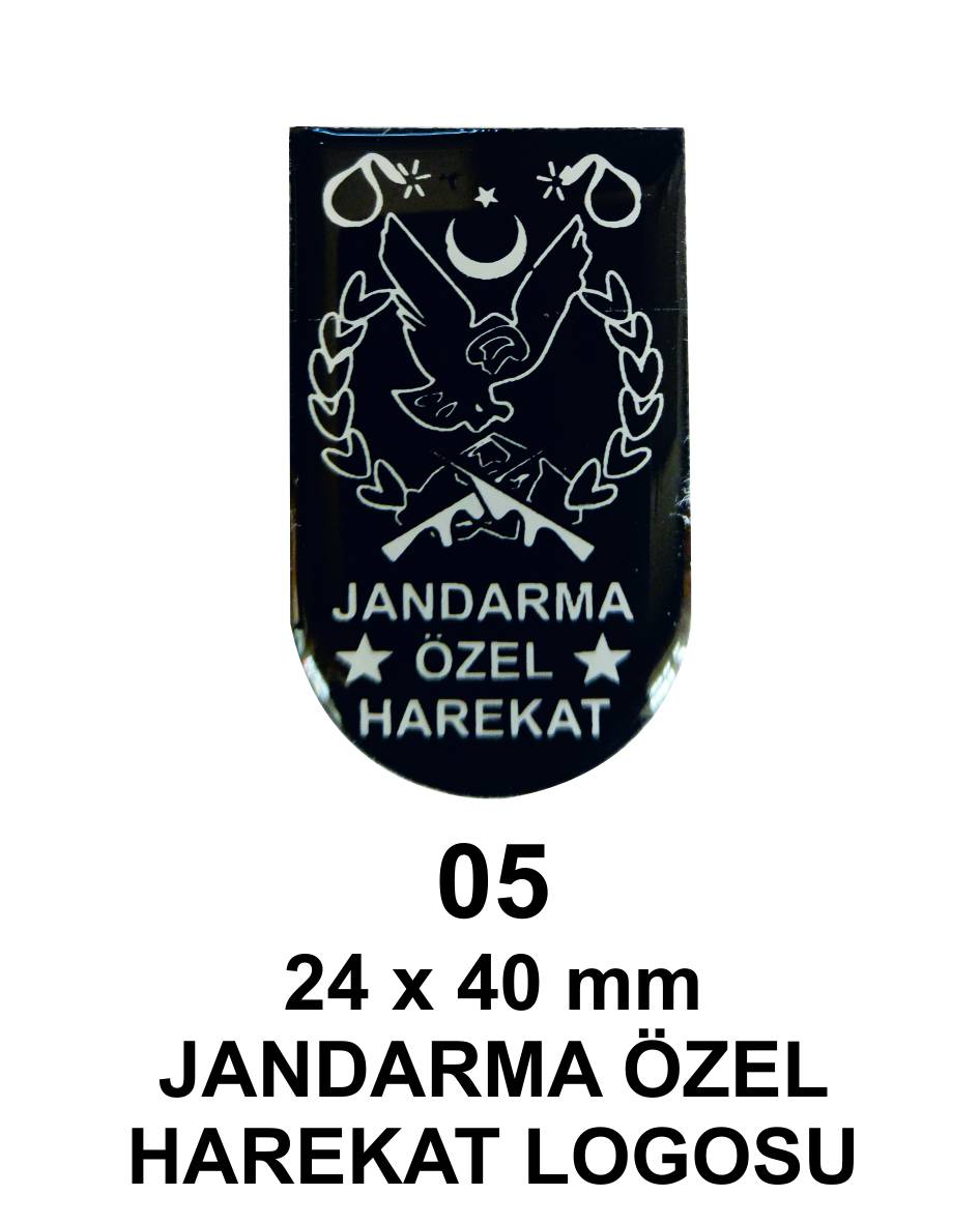 Jandarma Özel Harekat Logolu Kabza Baskısı Damla Etiketli