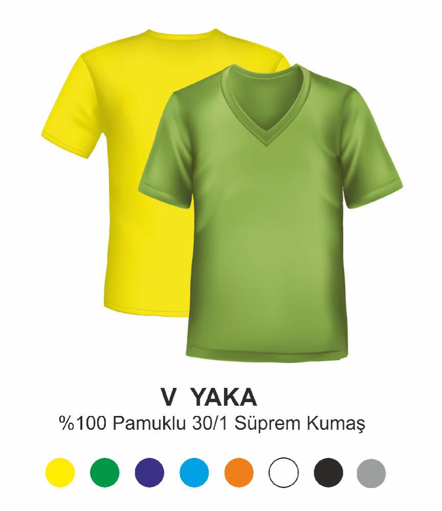 T-Shirt V Yaka