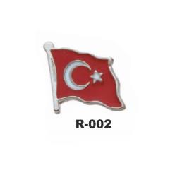 R-002 Mineli Türk Bayrağı,turkbayragırozetureticisi,turkbayragırozetimalatcısı,rozetimalatcısı,rozetureticisi,yakarozetimalatcısı,ulaspromosyon,dalgalırozet