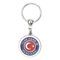 Türk Harb iş Sendikası Logolu Anahtarlık,anahtarlık,anahtarlıkımalatı,anahtarlıkuretımı,promosyon,promosyonanahtarlık
