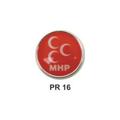 PR - 16 MHP DAMLA ETİKETLİ ROZET,rozet,yakarozeti,mhprozet