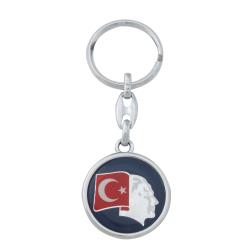 Bayraklı Atatürk Damla Etiketli Anahtarlık,promosyon,anahtarlık üretimi,anahtarlık üreticisi,anahtarlık üreticileri,damla etiketli anahtarlık,atatürk anahtarlık